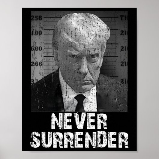 Surrender Pro Trump Poster (Vorne)