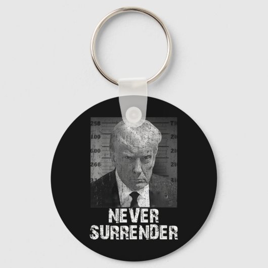 Surrender Pro Trump Schlüsselanhänger (Vorderseite)