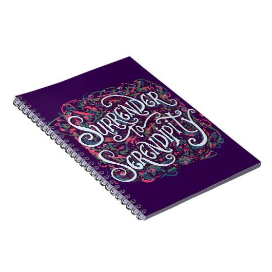 Surrender to Serendipity Notizblock (Rechte Seite)