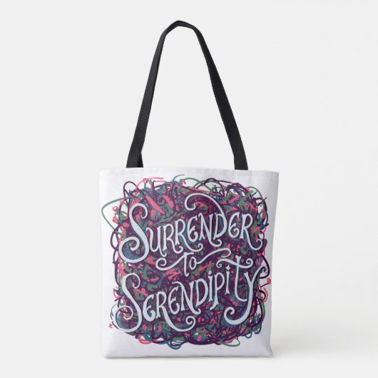 Surrender to Serendipity Tasche (Rückseite)