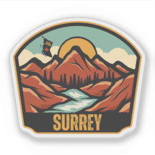 Surrey, British Columbia Aufkleber