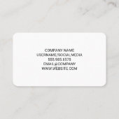 Surround Sound | Audio Speaker Visitenkarte (Rückseite)