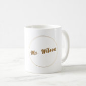 Surrounded by Abundance and Peace Coffee Cup Kaffeetasse (VorderseiteRechts)