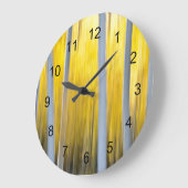 surrounded by Aspen trees Große Wanduhr (Winkel)