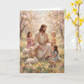 Surrounded by Love Easter Card Karte (Gelbe Blume)