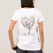 Surrounded by love T-Shirt (Rückseite)