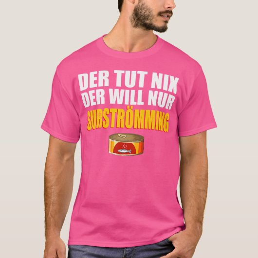 Surstrenge Challenge Fish Schweden Fischerei Skunk T-Shirt (Vorderseite)