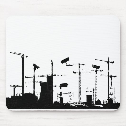Surveiilance Welt Mousepad (Vorne)