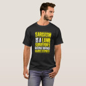 Surveying Sarcasm Land Surveyor T-Shirt (Vorne ganz)
