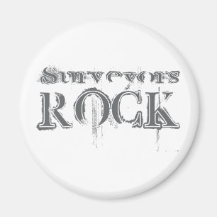 Surveyors Rock Magnet