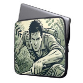 Survivalist Spirit Laptopschutzhülle (Vorderseite Links)