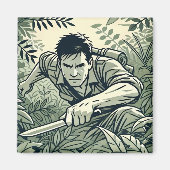 Survivalist Spirit Magnet (Vorne)