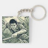 Survivalist Spirit Schlüsselanhänger (Rückseite)