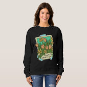 Survive the Rain Flowers Plant Motivational Inspir Sweatshirt (Vorne ganz)