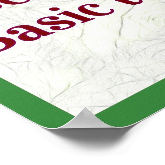 Survive Trump Economy Fix It Poster (Ecke)