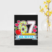 Survived 67 Days Of School Shirt Teachers Student Karte (Gelbe Blume)