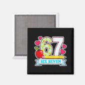 Survived 67 Days Of School Shirt Teachers Student Magnet (Vorderseite/Rückseite)