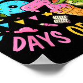 Survived 67 Days Of School T-rexes Funny Six Seven Poster (Ecke)