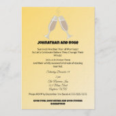 Survived another Year of Marriage Einladung (Vorderseite)