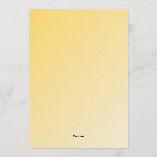 Survived another Year of Marriage Einladung (Rückseite)