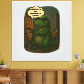 Surviving 2025: Dino Style Leinwanddruck (Insitu (Wohnzimmer))