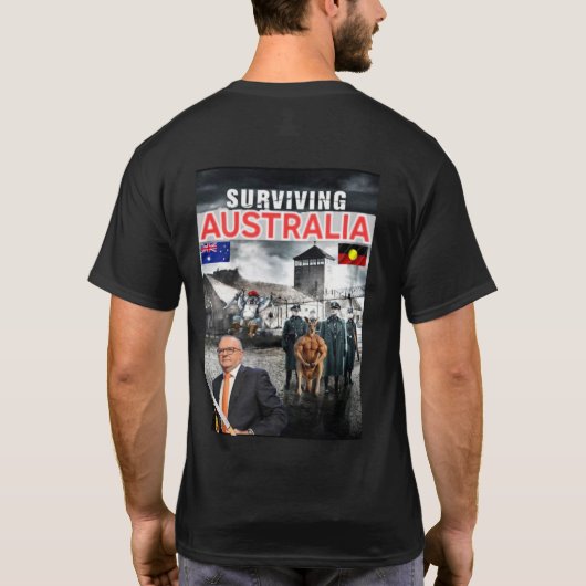 Surviving Australia T-Shirt (Rückseite)