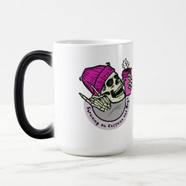Surviving on Caffeine and Rage Mug Verwandlungstasse