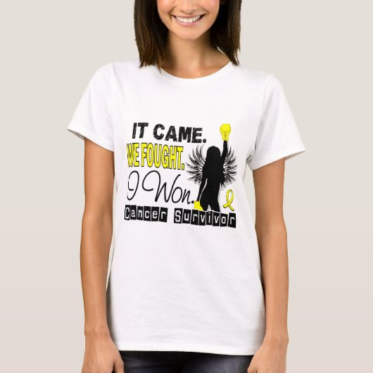 Survivor 22 Sarcoma T-Shirt (Vorderseite)