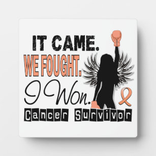 Survivor 22 Uterine Cancer Fotoplatte