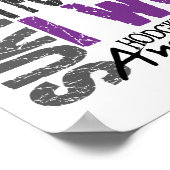 Survivor 4 Lymphoma Hod Poster (Ecke)