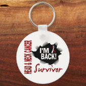 Survivor 7 Head Nackenkrebs Schlüsselanhänger (Vorderseite)