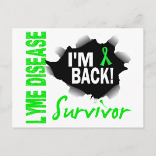 Survivor 7 Lyme-Krankheit Postkarte