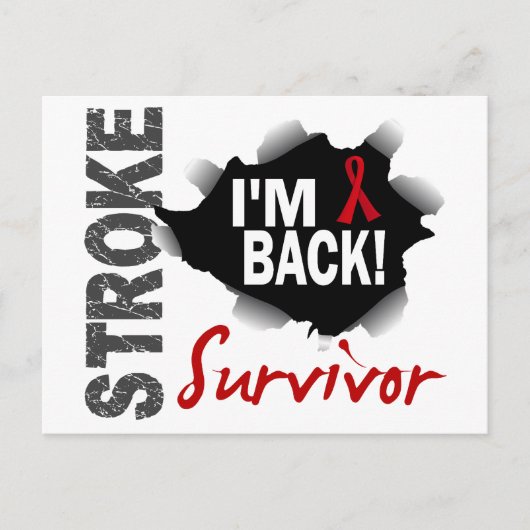 Survivor 7 Stroke Postkarte (Vorderseite)