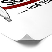 Survivor 8 Kopf Nackenkrebs Poster (Ecke)