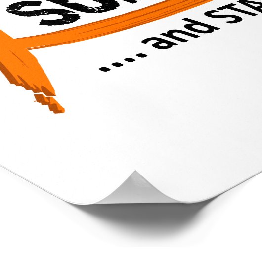 Survivor 8 Leukämie Poster (Ecke)