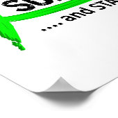 Survivor 8 Non-Hodgkin-Lymphom Poster (Ecke)