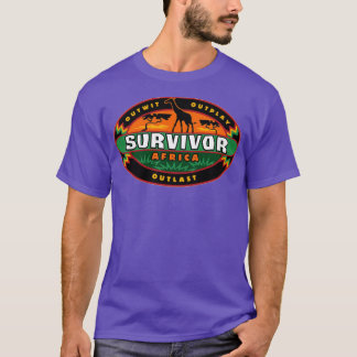 Survivor Africa Fans Outwido Outplay Outlast Memor T-Shirt