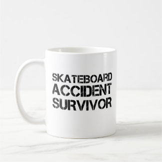 Survivor bei Skateboarden Kaffeetasse