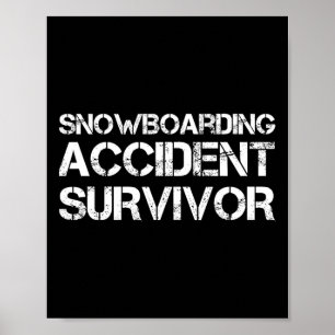Survivor bei Snowboarden Poster