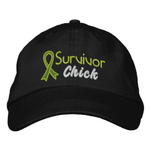 Survivor Chick - Lymphom Bestickte Kappe