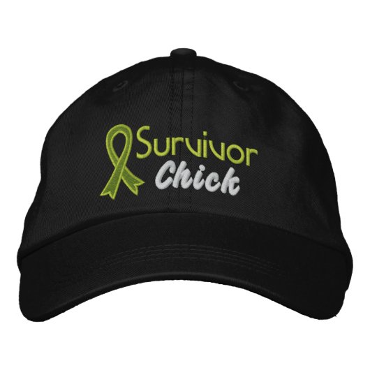Survivor Chick - Lymphom Bestickte Kappe (Vorderseite)