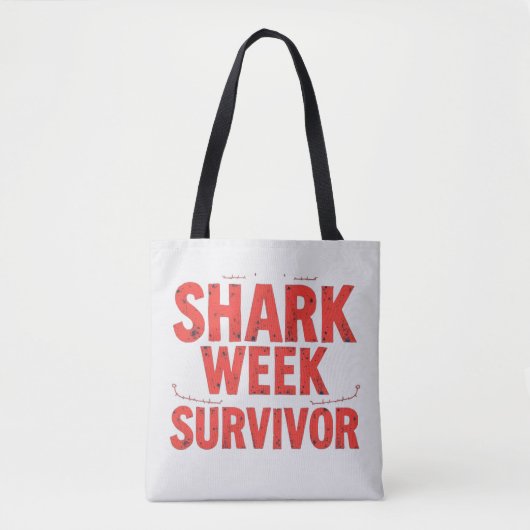 Survivor der Haiwoche Tasche (Vorderseite)