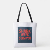 Survivor der Haiwoche Tasche (Rückseite)