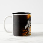 Survivor Gray Wolf Tasse (Links)