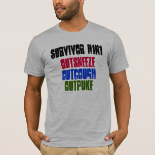 Survivor H1N1, Outhusten, Outsneeze, Outpuff T-Shirt