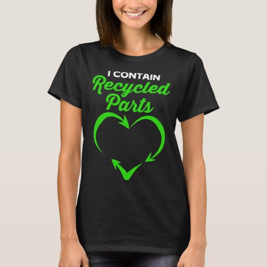 Survivor I enthält Gerecycelt Teile T-Shirt (Vorderseite)