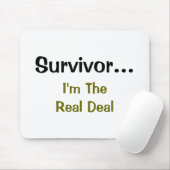 Survivor Inspiration Sprichwort Mousepad (Mit Mouse)