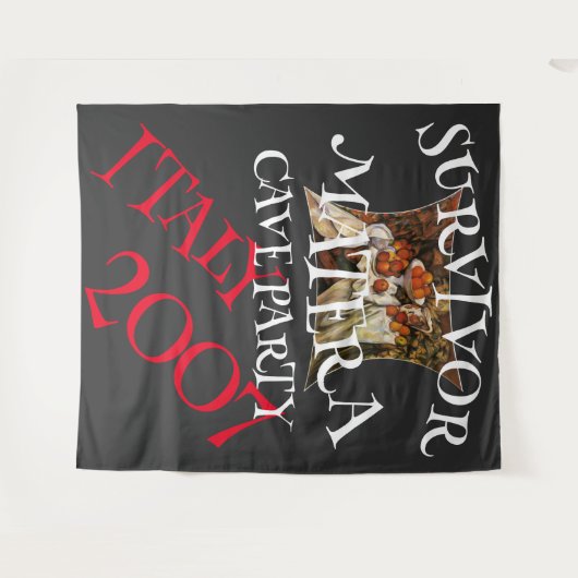 SURVIVOR MATERA CAVE PARTY WEIN MIXER 2007 WANDTEPPICH (Vorderseite (Horizontal))