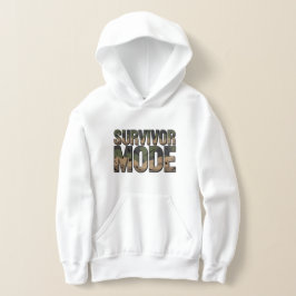Survivor Mode Kids Camo – Little Warrior Edition Hoodie