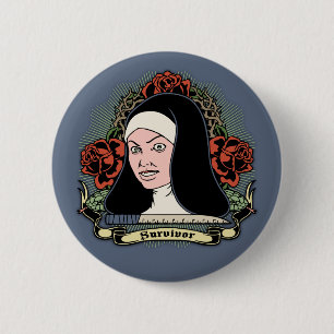 Survivor Nun Button